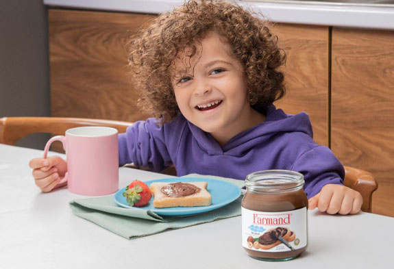 شکلات صبحانه برای بچه‌ها